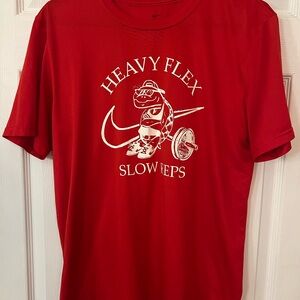 Nike Red Heavy Flex T-Shirt
